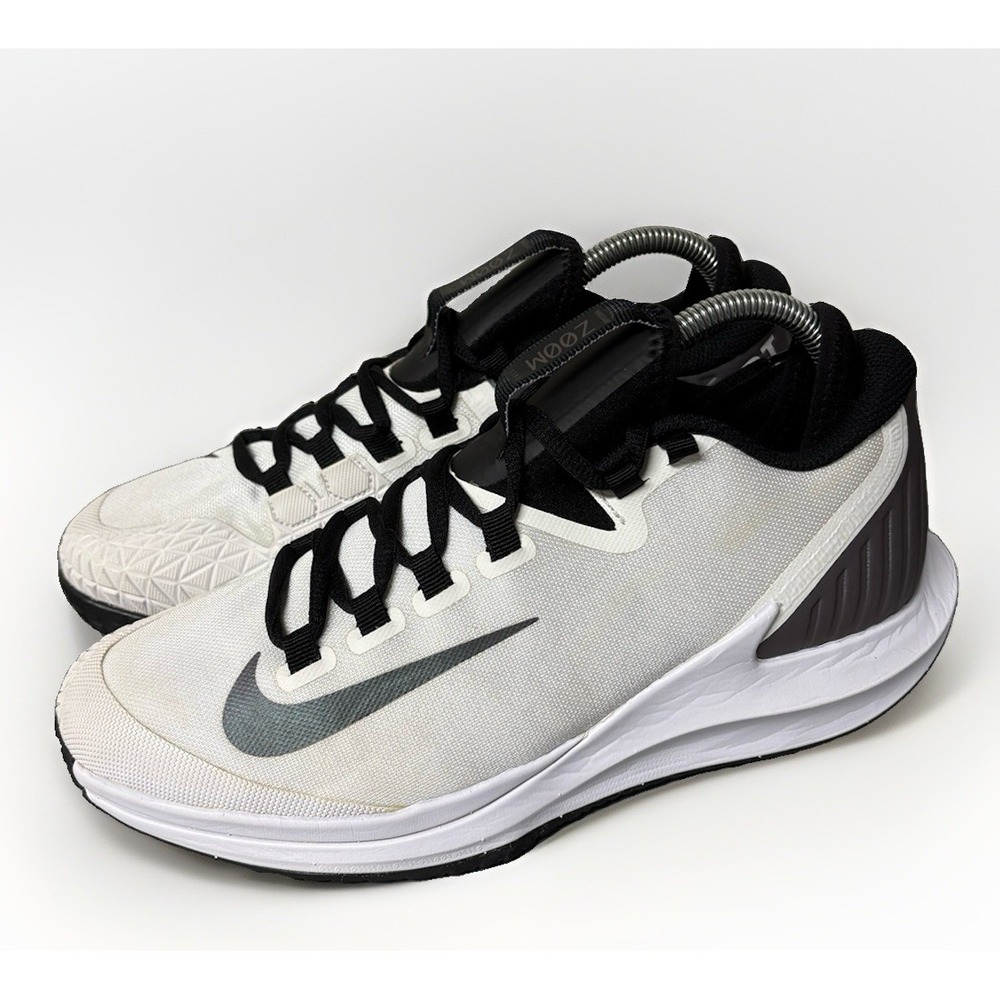 Nike Court Air Zoom Zero HC Tennis Shoes AA8022-104 White Iri-Purple Women's 8.5